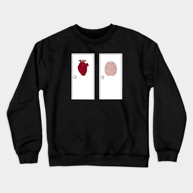 Anatomy Art Crewneck Sweatshirt by Carries Design 